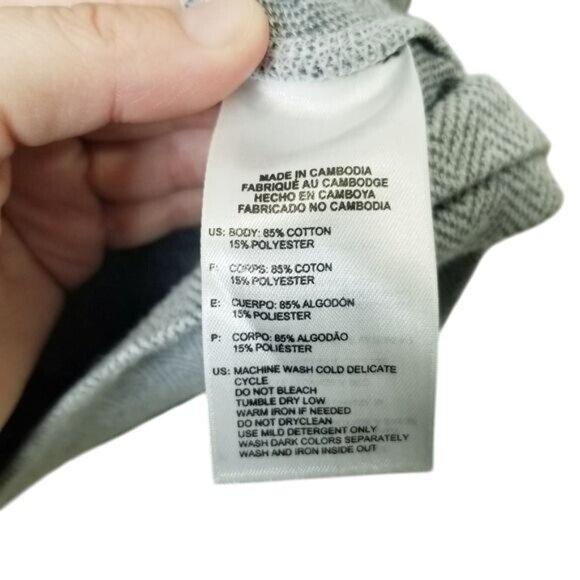 Adidas Men's L Gray & White Full Zip Jacket With Gold Logo‎ Stretchy Lightweight - Picture 4 of 14